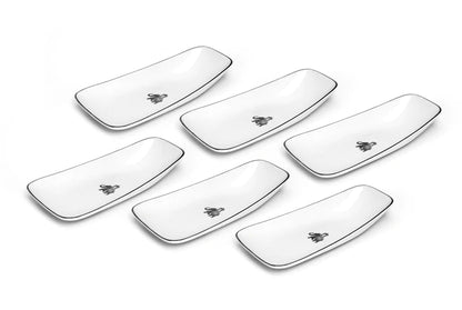 GAJ Cookie Plate Tray Small 2 or 6 Plate Dry Fruits - Vola Global