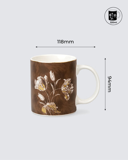 Vola Sepia Garden LEGACY Collection 320ml 24 Carat Gold Mug