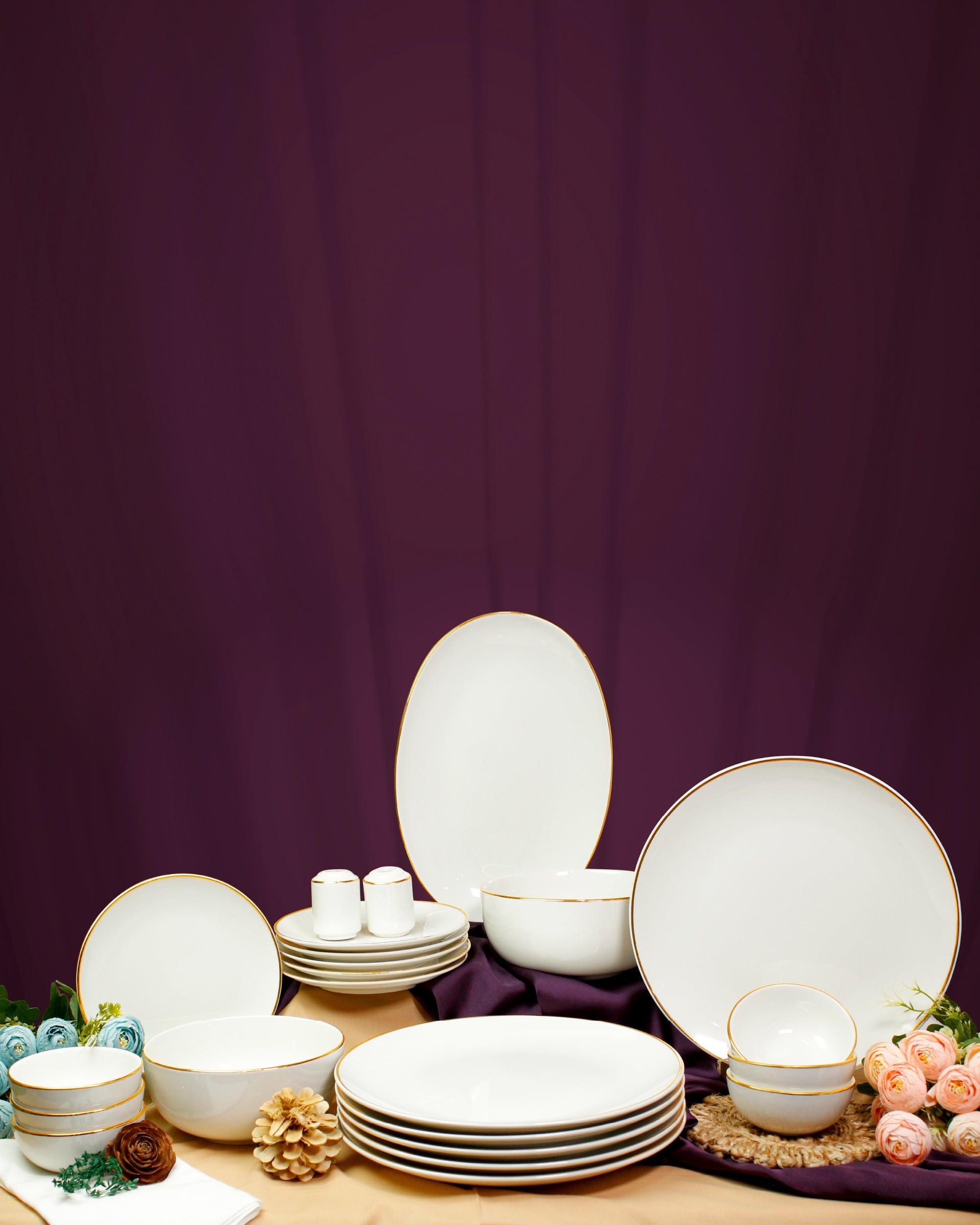 Royale Series- Dinner Set - 23 pc As the heart of the home - Vola Global