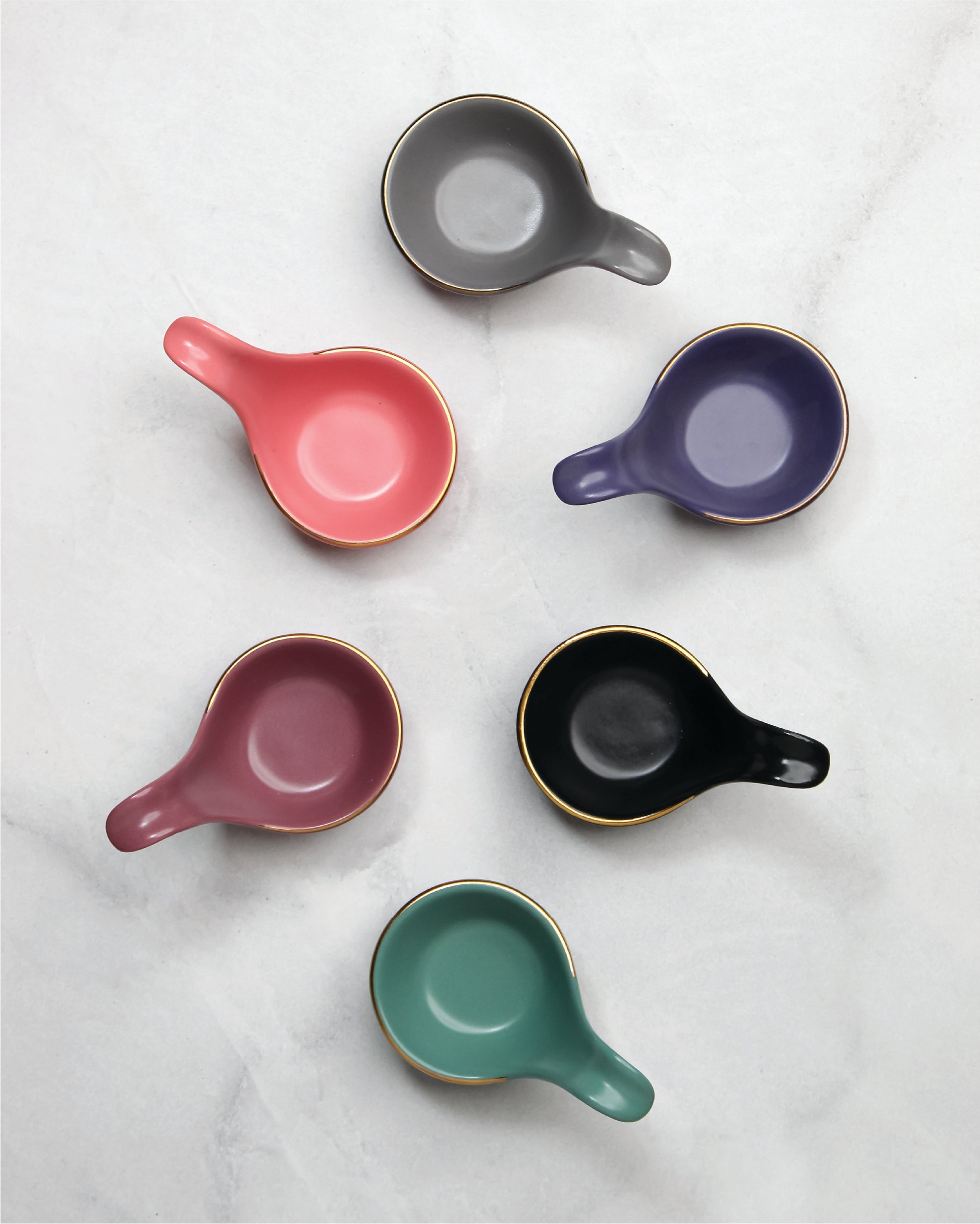Mix Colors || Bloom Vegas Canape Spoon - Crafted for Culinary Perfection - Vola Global