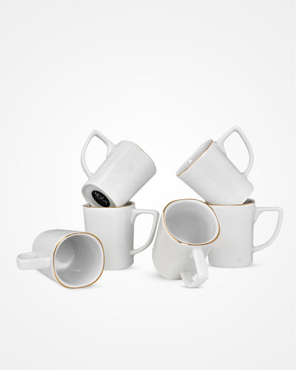 Pristine Aura Gilded 10CL Cup - Set of 6