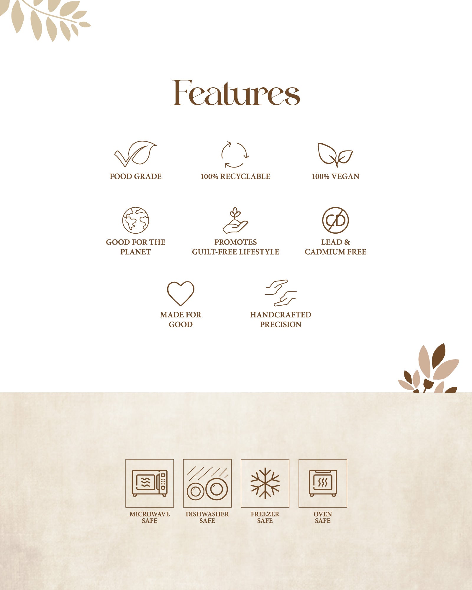 LIGHT TAUPE / Single pc * 260ml || Elemental Shades Mug