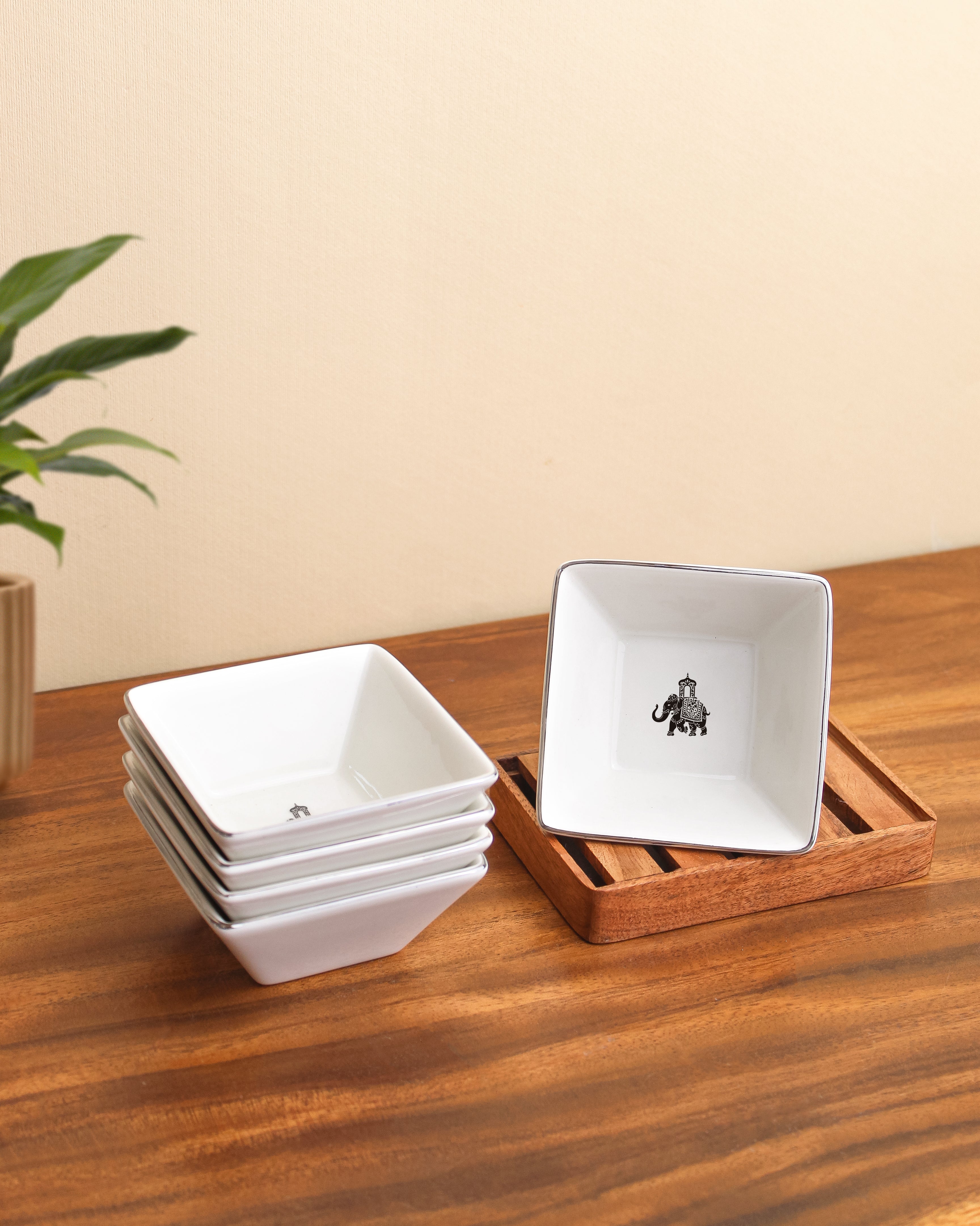 Gaj Exquisite Edge Bowls | Buy Edge Bowl Online In India - Vola Global