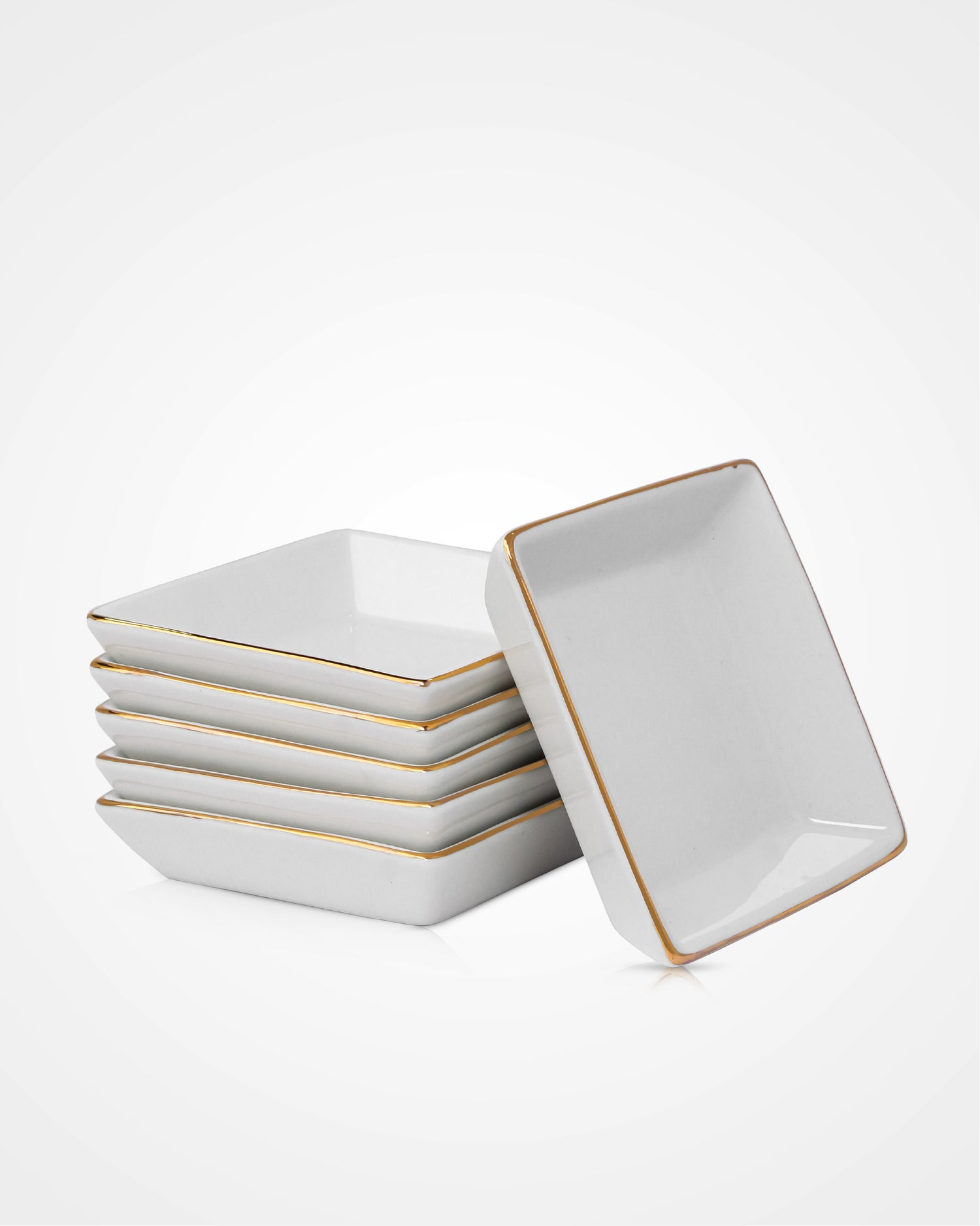 Pristine Square Dish - Set of 6