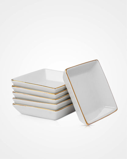 Pristine Square Dish - Set of 6